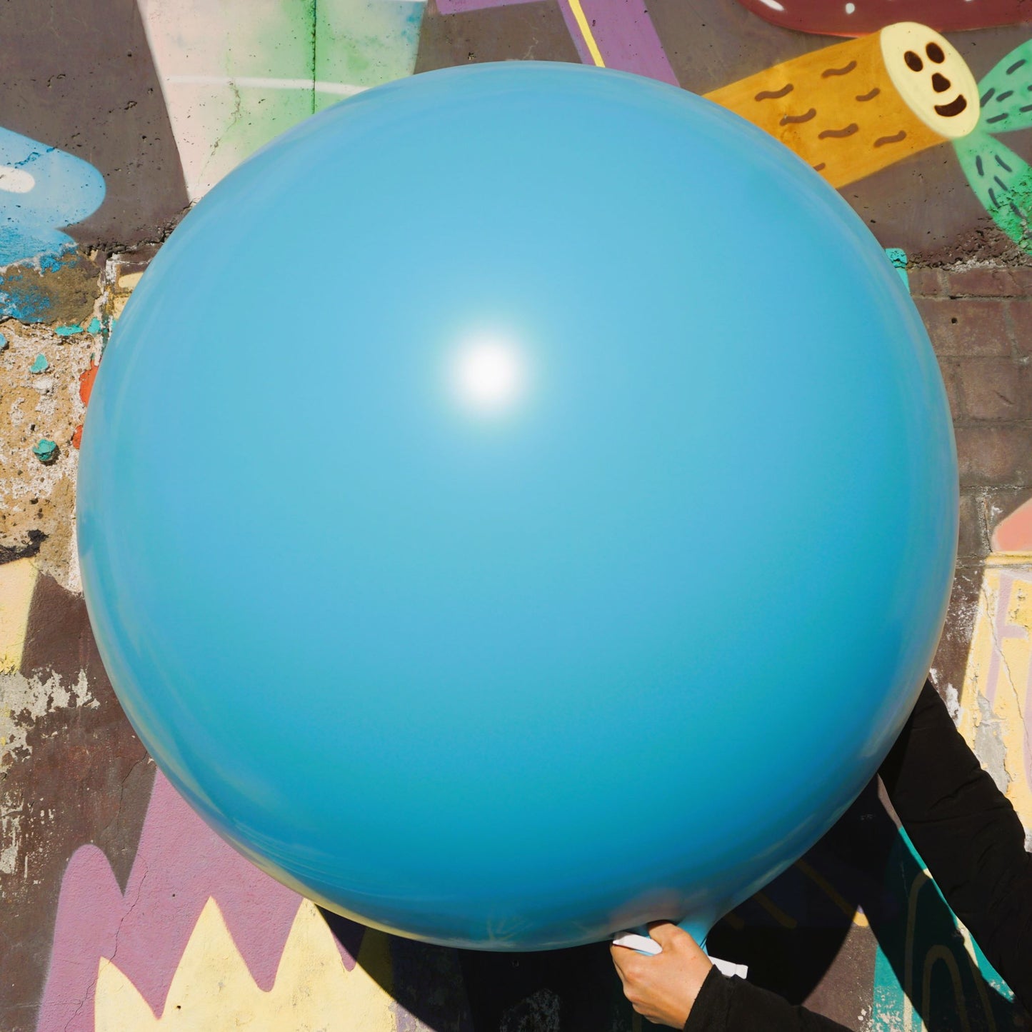 Reloon Ø 165cm, metallicblau